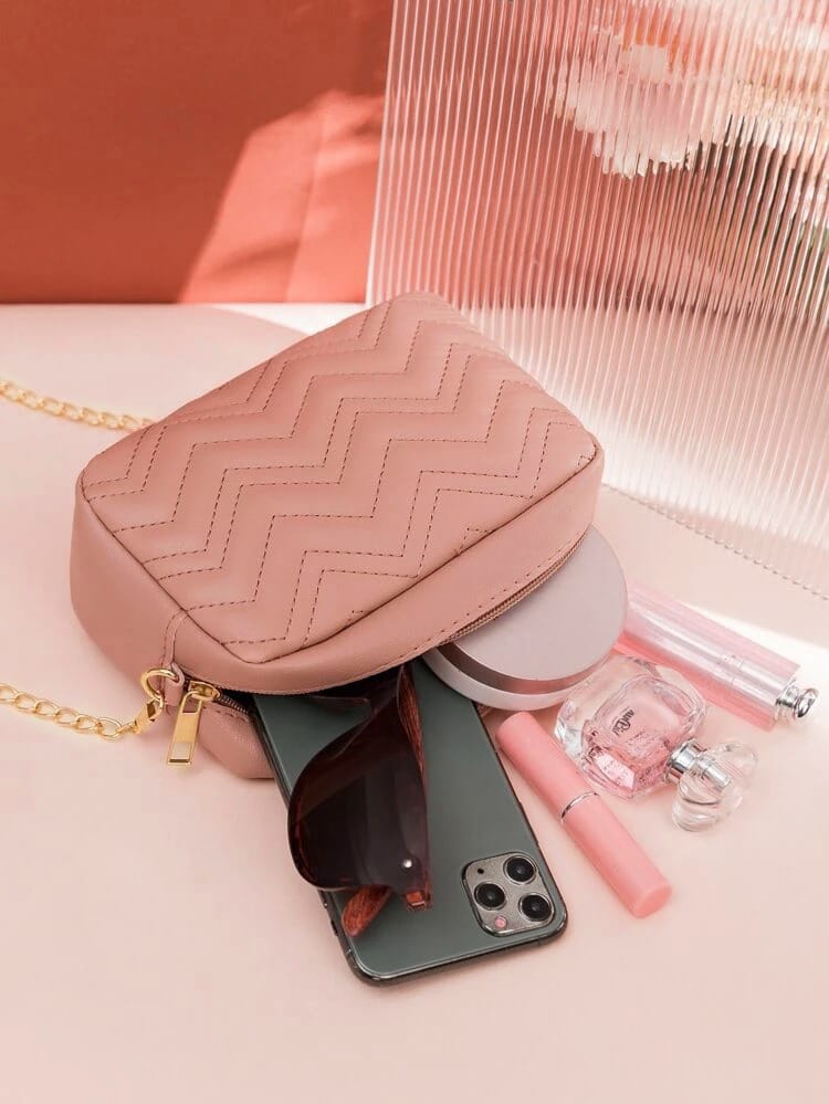 Mini Marvel Crossbody Bag - Color  pink