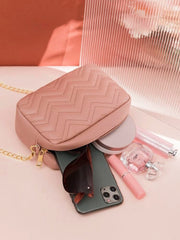 Mini Marvel Crossbody Bag - Color  pink