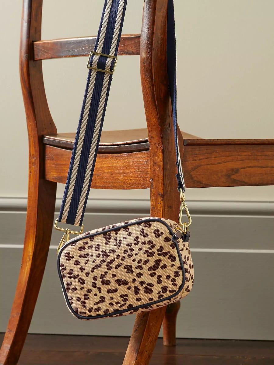 Cheetah Canvas Crossbody Bags
